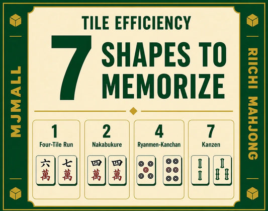 7 Riichi Mahjong Tile Efficiency Shapes Every Beginner Should Memorize