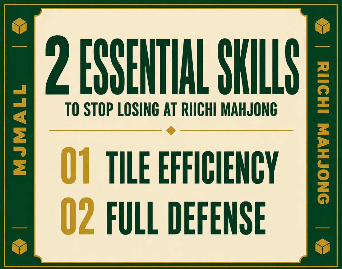 Two Riichi Mahjong Skills Every Beginner Needs to Stop Losing